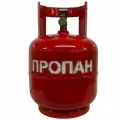 Баллон газовый ЮГАГАЗ, для пропана, стальной, сварной, 12 л (КРЫМ)