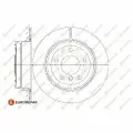Диск тормозной задний EUROREPAR 1667861480 для BMW 1 серия E81, E87, 3 серия E90, E91, E92, E93, X1 E84