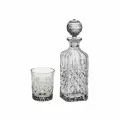 Набор для виски хрустальный 7 предметов (штоф + 6 стаканов 320 мл.) Angela Crystal Bohemia 99999/4200/163-709