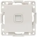 Розетка EKF Стокгольм RJ-45 1-местная белый