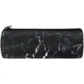 Упаковка 3 шт. Пенал-тубус BRAUBERG, с эффектом Soft Touch, мягкий, Black marble, 22х8 см, 271569