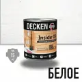 Масло для дерева, DECKEN, Inside Oil, для стен и потолков, 0,75 л, белое