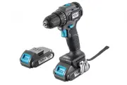 Дрель-шуруповерт аккумуляторная Tesla TCD12BL 12.0В 2x2Ач 10мм 0-350/0-1400об/мин 43Нм зар.1ч кейс