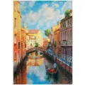 Картина стразами (алмазная мозаика) 40*50см, остров сокровищ Солнечная Венеция, без подрам, 662583