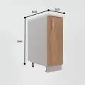Кухонный модуль стол ЛДСП 300*846*600