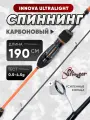 Спиннинг для мормышинга и наноджига Innova Ultralight-ST 632XUL 1.90m 0.5-4.5gr