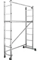 Лестница-Помост Alumet Sm 4007, Алюминий, 7 Ступеней, Рабочая Высота 4М, Нагрузка 150Кг