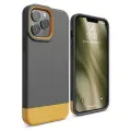 Elago для iPhone 13 Pro чехол GLIDE (tpu+pc) Dark Grey/Yellow