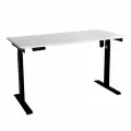 Стол с регулировкой высоты электрический LuxAlto LA-T33-E6 140*70*2.5 Черный/Белый