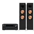 Комплект Onkyo TX-NR696 B M3 + Klipsch R-800F Black