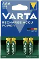 Аккумулятор VARTA Recharge Accu Power AAA 1000mAh, 4 штуки (4 штуки в одном блистере BL4)