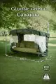 Качели садовые Olsa (Ольса)Саваннас1451, москитная сетка и тент в комплекте, 4 места