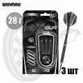Дротики для дартс профессиональные Winmau Blackout 28 г, вольфрам (1930)