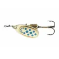 Блесна вращающаяся Mepps COMET PTS, 1, Gold/Blue dots, комплект из 5 штук