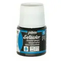 Pebeo Краска для темных и светлых тканей мерцающая Setacolor, 45 мл, 99 черный