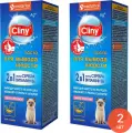 Мальт-паста для выведения шерсти Cliny / Клини для кошек всех пород со вкусом лосося, 30мл (комплект из 2 шт)