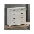 Комод деревянный 91х42х85 Сюзанна 4 ящика
