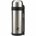 Термос Stinger, 1,5 л, широкий с ручкой, нержавеющая сталь, серебристый, 12,2 x 10,5 x 30,9 см