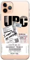 Силиконовый чехол на Apple iPhone 11 Pro Max / Эпл Айфон 11 Про Макс с рисунком UPC