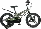 Велосипед детский Maxiscoo Cosmic Deluxe 18 (2025), рама магниевый сплав, цвет Темный Малахит