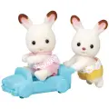 Игровой набор Sylvanian Families Кролики-двойняшки Шоколадные 5420