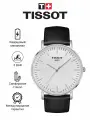 Наручные часы TISSOT, серебряный, черный, белый