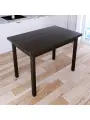 Стол кухонный Классика из массива сосны, 100х80х76 см, столешница 40 мм, цвет темного дуба