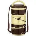 MILTON FEAST TIFFIN 3, термо ланч-бокс Feast Tiffin 3, 0,82 л, Brown MM45335-BR