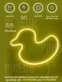 Светодиодный неоновый светильник PJ Neon Утка 35х35 см, неоновая вывеска