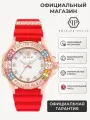 Наручные часы PHILIPP PLEIN, белый, красный, золотой