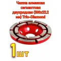 Чашка алмазная сегментная двухрядная (100х22.2 мм) Trio-Diamond
