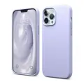 Elago для iPhone 13 Pro Max чехол Soft silicone (Liquid) Purple