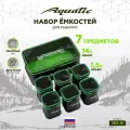 Набор контейнеров Aquatic ЭВА-16, 14л, универсальные, эргономичная ручка, с крышками, черные