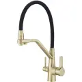 Кухонный смеситель Rose R558/бронза (R558Q)