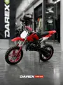 Питбайк DAREX, мощность 2кВт: 2,72л. с красный