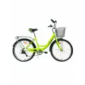 Велосипед городской 26 рама 17 7sp KRYPTON DACHA W зелёный лайм