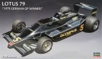 23203 Hasegawa Болид Lotus 79 Победитель Гран-при Германии 1978 года 1/24