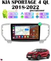 Магнитола для KIA Sportage 4 (QL) рестайлинг (2018-2022), 4/64 GB, Android 13, Bluetooth, WiFi, CarPlay, 8 ядер процессор + переходная рамка