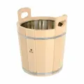 Банные штучки Запарник 20 л, с нержавеющей вставкой, липа/