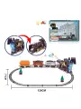Железная дорога S+S Toys 264972, питание от батареек, звуковые и световые эффекты