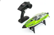 Скоростной катер на радиоуправлении 2.4G Hongxunjie HJ813-Green