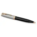 Ручка шариков. Parker 51 Premium (CW2169062) Black St.Steel GT M чернила черн. подар. кор.