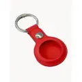 Чехол-брелок для AirTag, искусственный кожа, карабин, красный