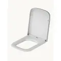 Сиденье для унитаза универсальное с микролифтом быстросъемное с крышкой AM.PM Tetra, цвет белый