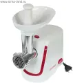 Мясорубка аксинья КС-2000 (белый/красный)