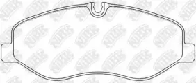 PN0486-NIBK колодки дисковые передние VW Touareg, Land Rover Range Rover 3.2-4.2i/3.0TDi V6 05>