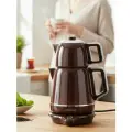 Турецкий электрический двойной чайник Korkmaz Demiks 2,9 литра