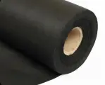 Спанбонд 80 гр/м2, 1.6 х 25 м (40м2) чёрный