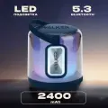 Портативная колонка, WALКЕR, WSP-180, 8Вт, Bluetooth 5.3, RGB-подсветка, TWS, колонка jbl, колонка блютуз, синяя