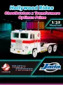 Модель машинки 1:32 Hollywood Rides Трансформеры Transformers G1 x Ecto-1 Optimus Prime 58627
